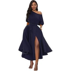 Lilyin Women's Elegant Off Shoulder Cocktail Party Dress New With Tag XL